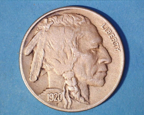 1920 BUFFALO NICKEL COND. XF/AU DETAIL  ***418-4