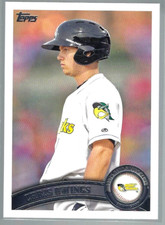 2011 Topps Pro Debut Baseball #283 Chris Owings South Bend Silver Hawks
