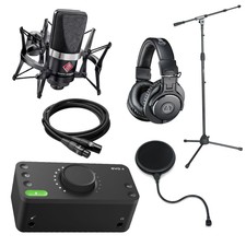 Neumann Tlm 102 Bk Studio Set With Ea 4 Shockmount - Black Studio Essentials ...
