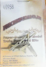 Precision Scale O #40958 Reverse Lever Actuating Arms, L&R, Walschearts Type