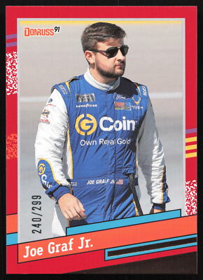 2024 Donruss Racing Red #131 Joe Graf Jr. #240/299