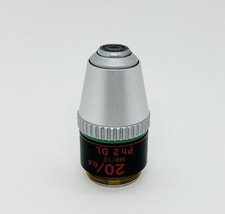 Nikon 20X DL2 Phase Contrast PH2 Microscope Objective Optiphot Labophot Alphapho