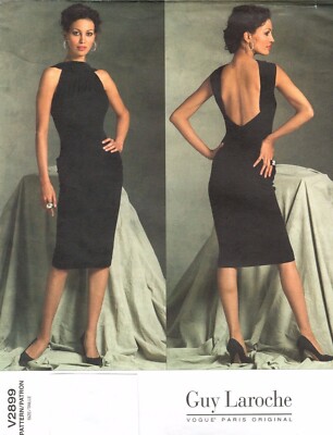 navy blue dress for baby girl Backless Poufy Cocktail Dress, Guy Laroche 1957 main image 0
