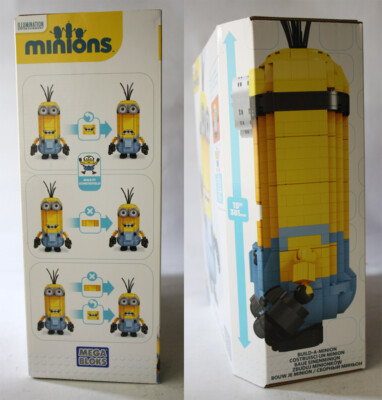 MEGA BLOKS ミニオン 組み立てキット 776パーツ MINIONS 2015 MEGA BLOKS BUILD A MINION 776 PIECES CNF59 NEW SEALED