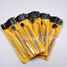 45 Pcs Basic Dental Instruments Set Mirror Explorer College Plier Economy Grade