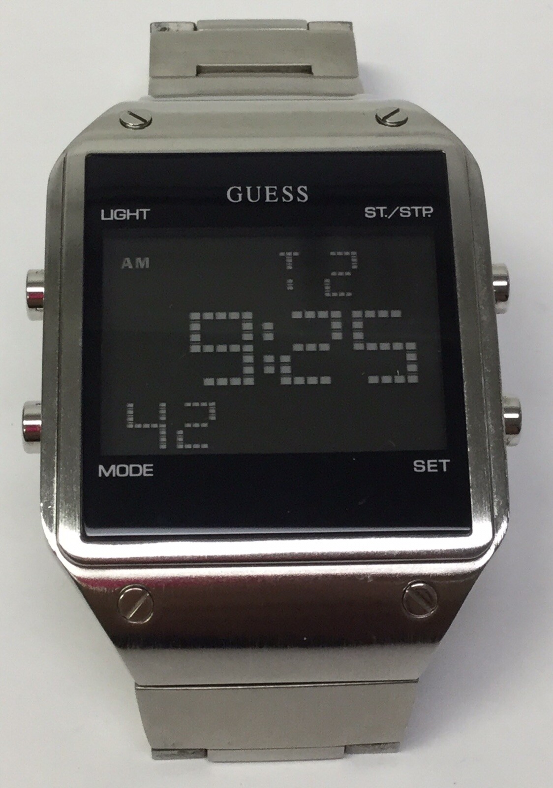 guess electronic watch