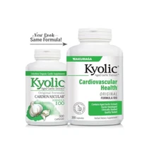New Kyolic Cardiovascular Health Original Formula 100 300 Capsules  August 2027
