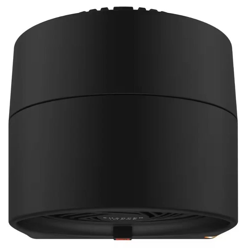 Calentador de espacio portátil de radio de imagen más nítido con asa de transporte integrada Foto 3 de 4