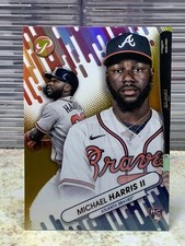 2023 Topps Pristine #FF-15 Michael Harris II RC Fresh Faces Gold Refractor /50