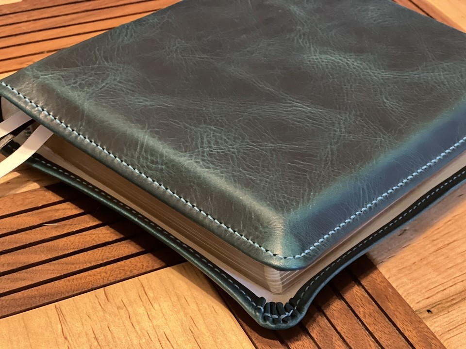 NET Bible Journal Edition Badalassi Carlo Cowhide Leather Rebind eBay