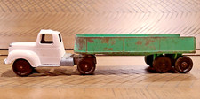 Tootsietoy 1955 Mack B-Line Utility Trailer 1960-1963 Green White Diecast Truck