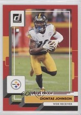 2022 Panini Donruss Press Proof Red Diontae Johnson #217 0y59