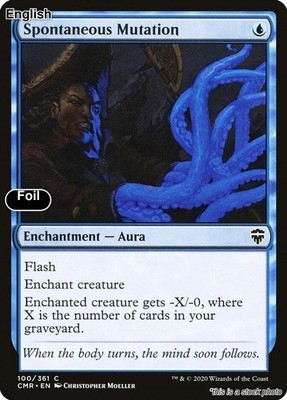 MTG Spontaneous Mutation [CMR - 100] LP Foil