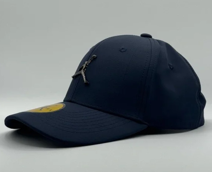 Jordan Rise Cap Structured Curved Adjustable Baseball Cap - Casual Sports Logo thumbnail 2