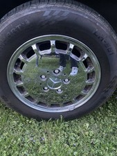 4 Chrome 15 Mercedes Benz 560sl 560sel 420sel 300sdl Oem Wheels 65139