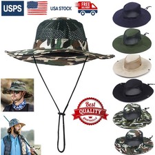 UPF 50 Men's Sun Hat Wide Brim Bucket Hat UV Protection Hat for Unisex Outdoor