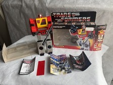 Blaster 100  Complete W Box & Insert 1985 Vintage Hasbro G1 Transformers Figure