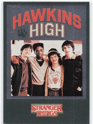 Hawkins High #148 - Stranger Things Panini TCG Karte Sammelkarte