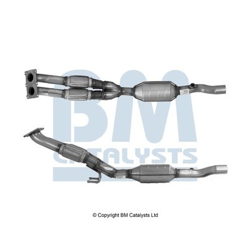 For VW GOLF VI 5K1 2008 to 2014 Catalytic Conwardsverter