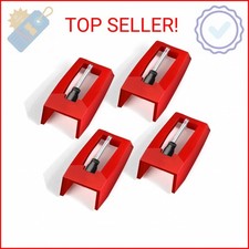 4Pcs Record Player Needle for Crosley, Victrola, ION, LP, Premium Turntable Styl
