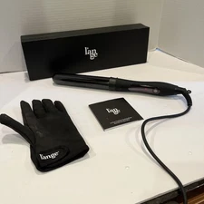 Lange Le Curl Titanium Curling Wand Model HT0266 Black Barrel 32mm EUC