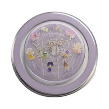 17-S PopSockets Magsafe Phone Grip - Purple Flowers Referb     Scuffing