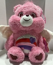 2026 Care Bears Valentine Cheer Bear As Cupid 16" Plush NEW