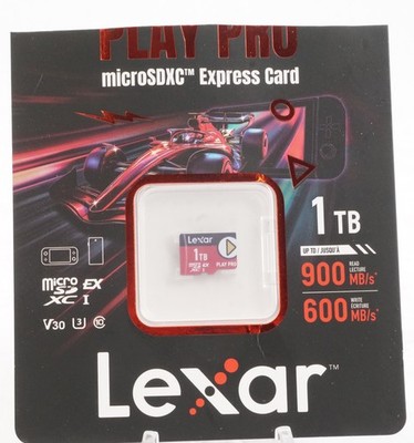 Lexar 1TB PLAY PRO microSDXC Express Memory Card