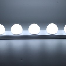 5 LED Vanity Mirror Light 5 Dimmable Bulbs 3 Color Modes 10 Brightness Levels P-