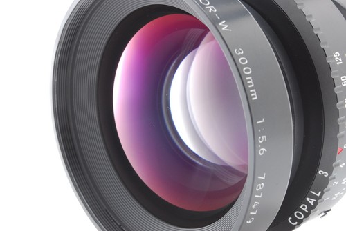 【EX】 Nikon Nikkor-W 300mm f5.6 Large Format Lens Copal 3 (512-k279) - Picture 9 of 10