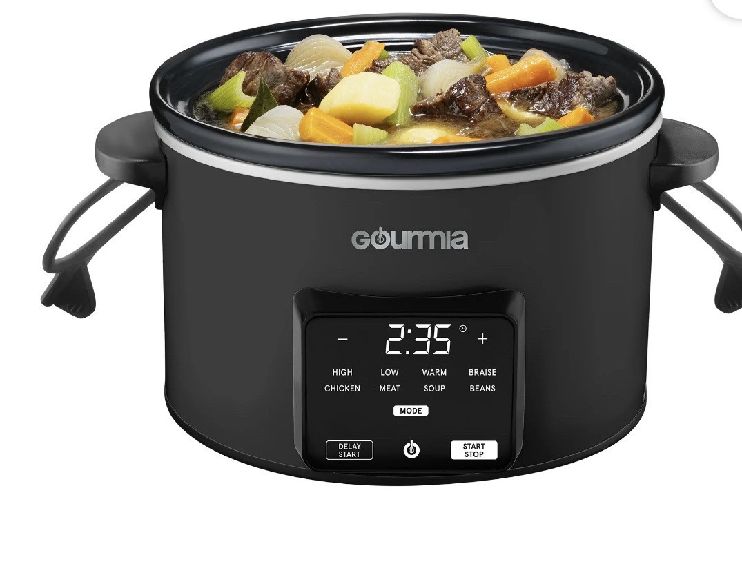 Programmable Slow Cooker 4.5 Qt With Digital  Controls