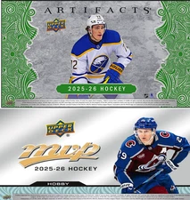 25-26 Upper Deck ARTIFACTS & MVP Hockey Pick Em 1-100 Complete Your Base Set Lot
