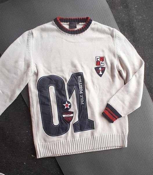 Men American Vintage Sweater Red Cotton 40 /L / 48