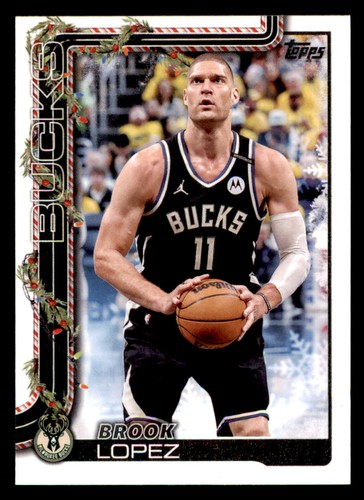 Brook Lopez – 2025-26 Topps Holiday Basketball · Base Cards #H47 Brook Lopez