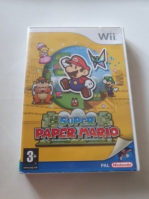 Paper Mario Super Nintendo Wii 2007 PAL Version komplett mit Handbuch