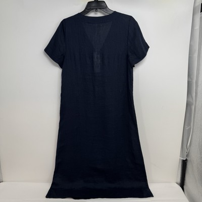 chinese dress ladies Rosalina Linen Midi Dress White