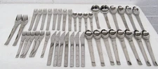 Mikasa Profile 18/8 Stainless Steel Flatware Japan Lot of 41 Pieces - Read