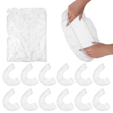 100 Pack Potty Chair Liners with Elastic, Baby Poo + Pee Potty Liners Portable D