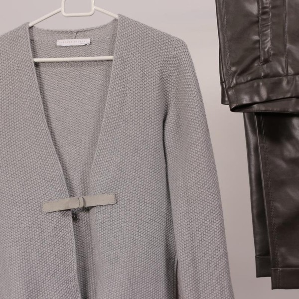 Women Fabiana Filippi Sweater Grey Wool 34 / XS /