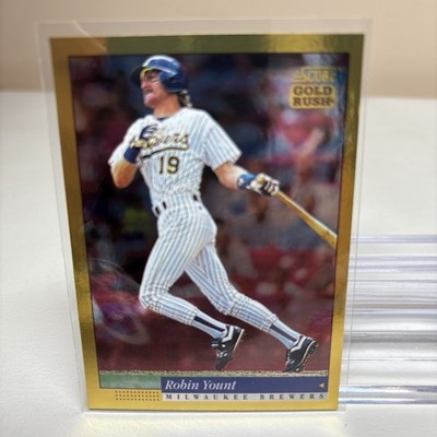 MLB 1994 Score - Gold Rush ROBIN YOUNT #13 Milwaukee Brewers HOF