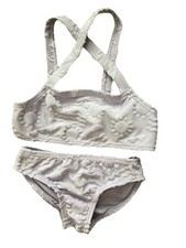 Lavender Terry bikini size XS 4-5 