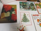 Lof of 36 Vintage Christmas Cards Most Used Birds Dogs Santa Money Holders Notes — photo 2