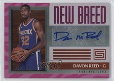 2017-18 Panini Status New Breed Pink 100/149 Davon Reed #NB-DRD Auto 3y4