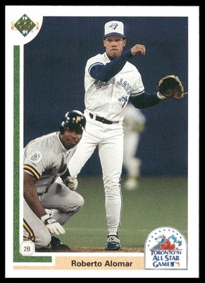 Roberto Alomar 1991 Upper Deck Final Edition #83F Toronto Blue Jays