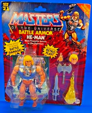 Masters of the Universe Origins Battle Armor He-Man action figure MOC NEW