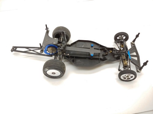 Team Associated B4-Based 1/10 2wd RC Drag Car Roller Rolling Chassis w/ Body & T - Bild 15 von 16