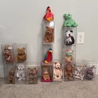 Lot of 16 Vintage Ty Beanie Babies