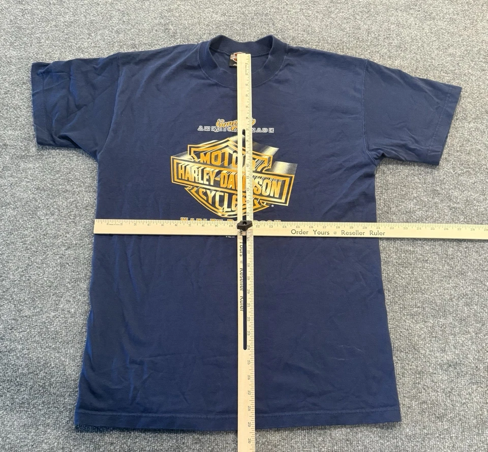 Camiseta Harley Davidson 1995 Bertl ́s Bamberg Alemania Vintage Hombre L Motociclista KE8 Foto 2 de 4