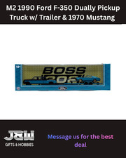 M2 1990 Ford F-350 Dually Pickup Truck W Trailer 1970 Mustang 36000-99 164 M2 1990 Ford F-350 Dually Pickup Truck W Trailer 1970 Mustang 36000-99 164