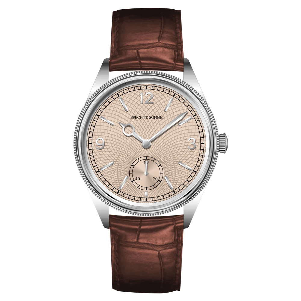 Specht & Söhne 1908 Automatic Mechanical Watch Men 38.5mm Sapphire